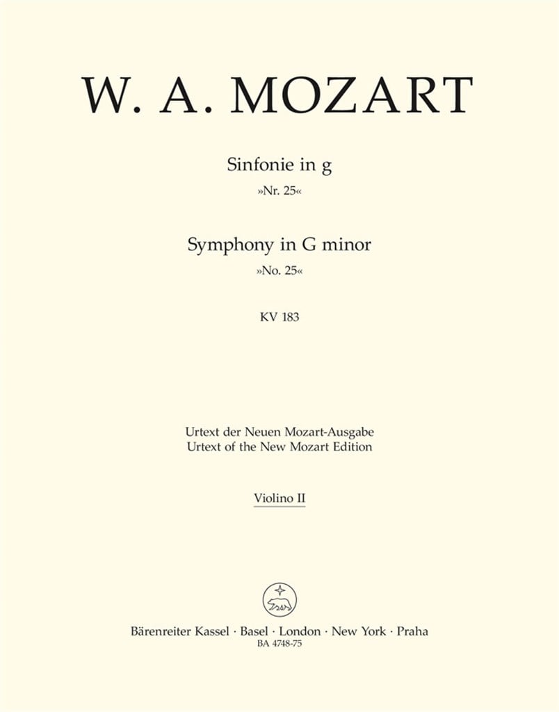 Symphony in G Minor No. 25